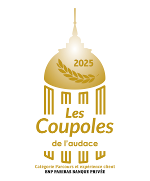 Logo coupoles audace 2025 Parcours et expérience client